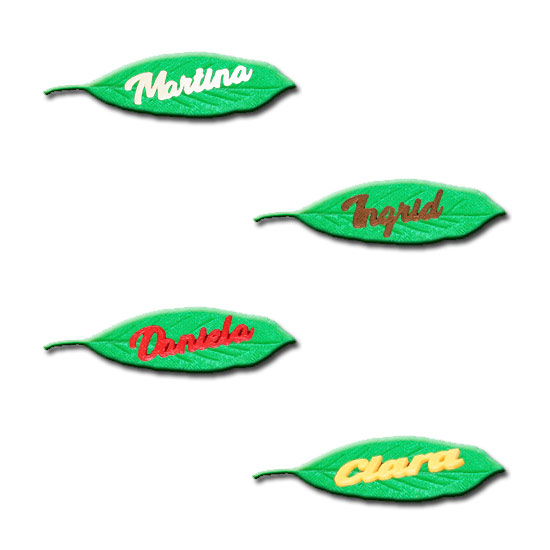 Hoja personalizada con nombre - Imagen 2